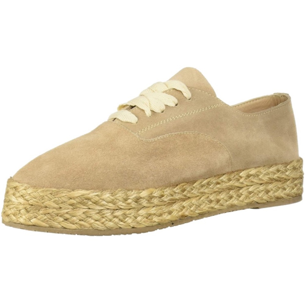 KAANAS Women's Montauk Lace-up Espadrille Sneaker. Size 10